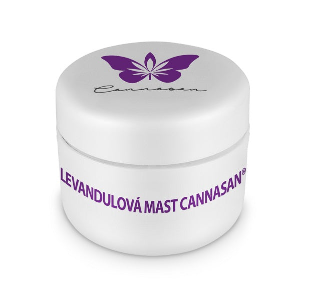 Cannasan levendula prémium natúr kenőcs shea vaj, mandula-, argán-, szőlő-, mákolaj