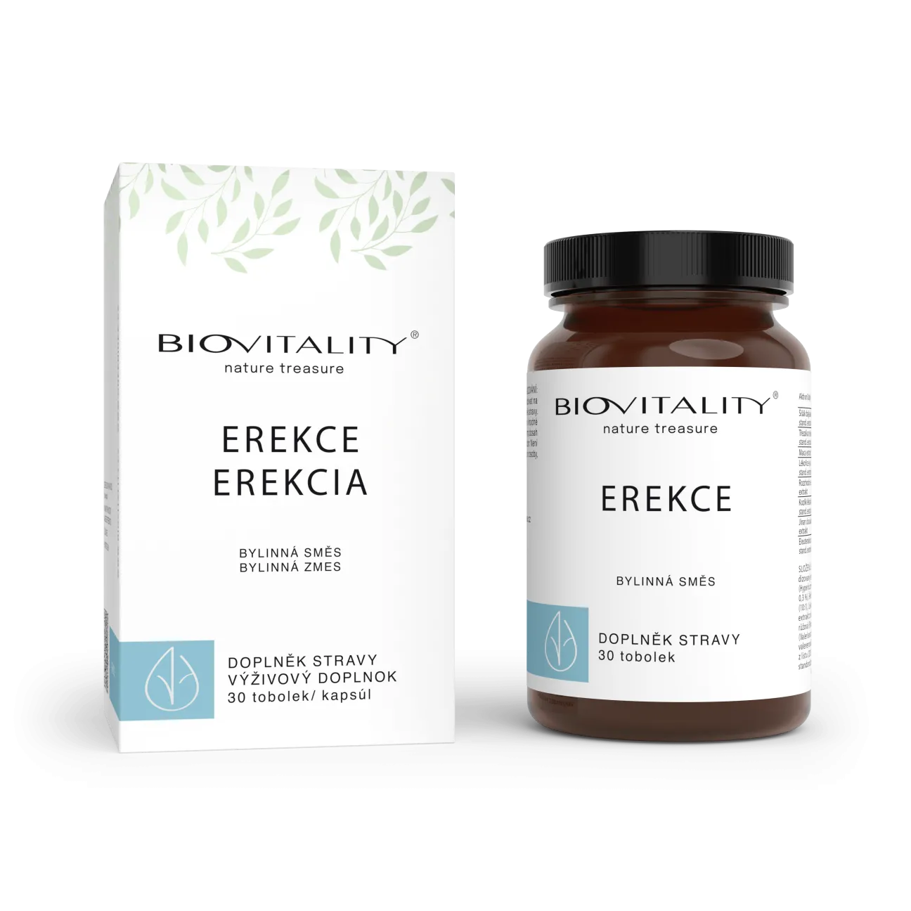 EREKCIÓ - 9 gyógynövény + L-Arginine + L-Citrulline + Cink + Szelén