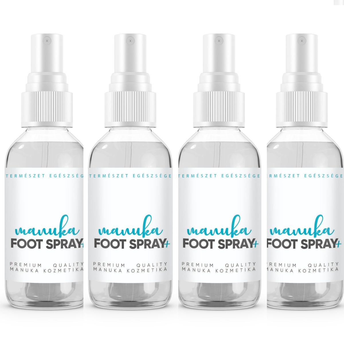A MANUKA FOOT SPRAY hatóanyaga a manuka és a teafa illóolaj, melyek a legerősebb természetes baktériumölő és gombaölő hatóanyagok közé tartoznak