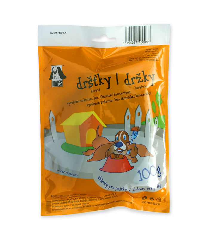 SZÁRÍTOTT MARHA PACAL - natúr szárított jutalomfalat kutyusoknak