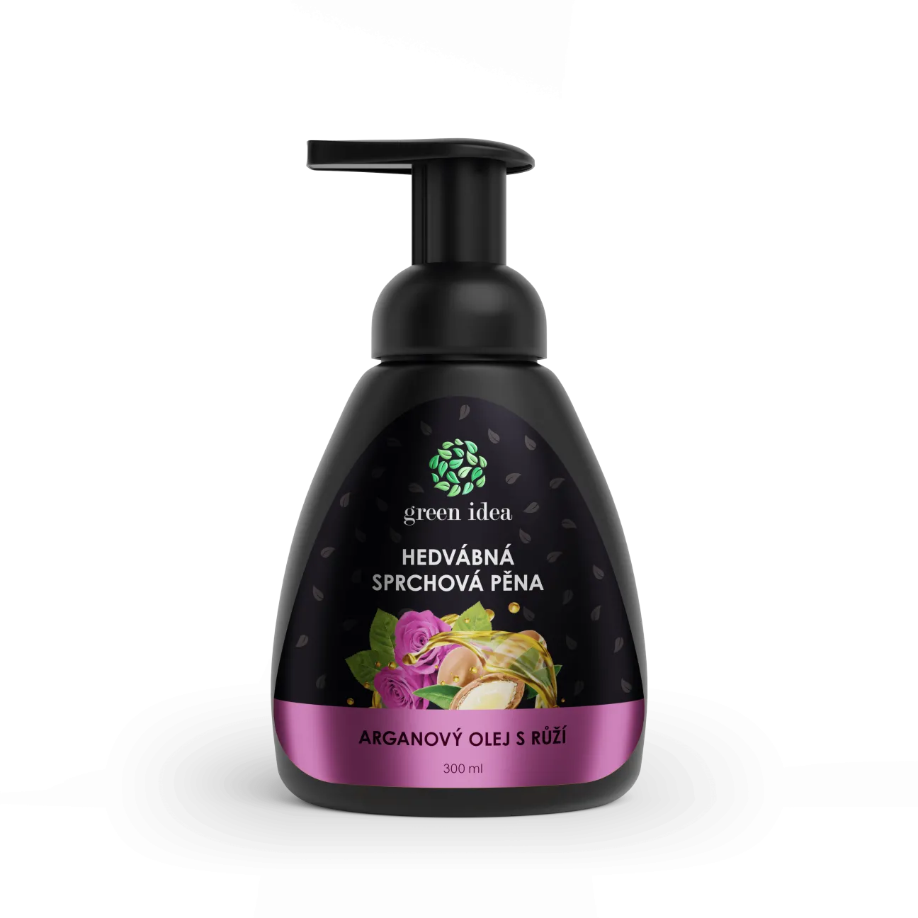 Selymes gyógynövényes tusfürdő hab - Argánolaj & Rózsa