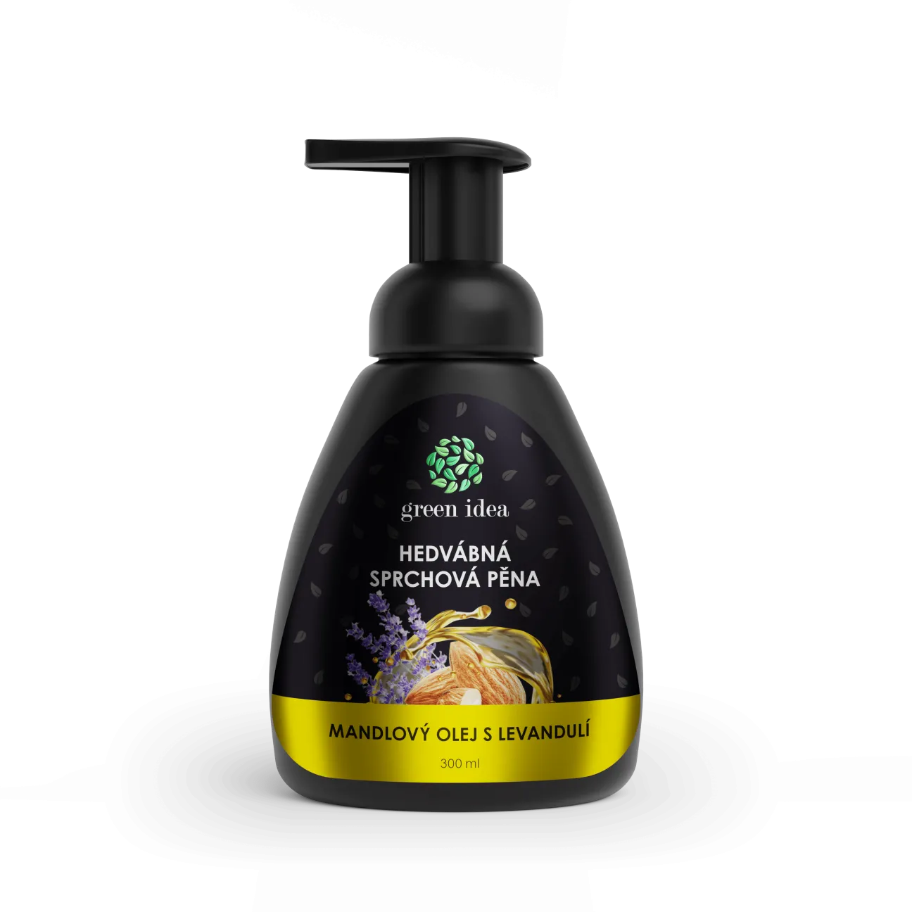 Selymes gyógynövényes tusfürdő hab - Mandulaolaj & Levendula