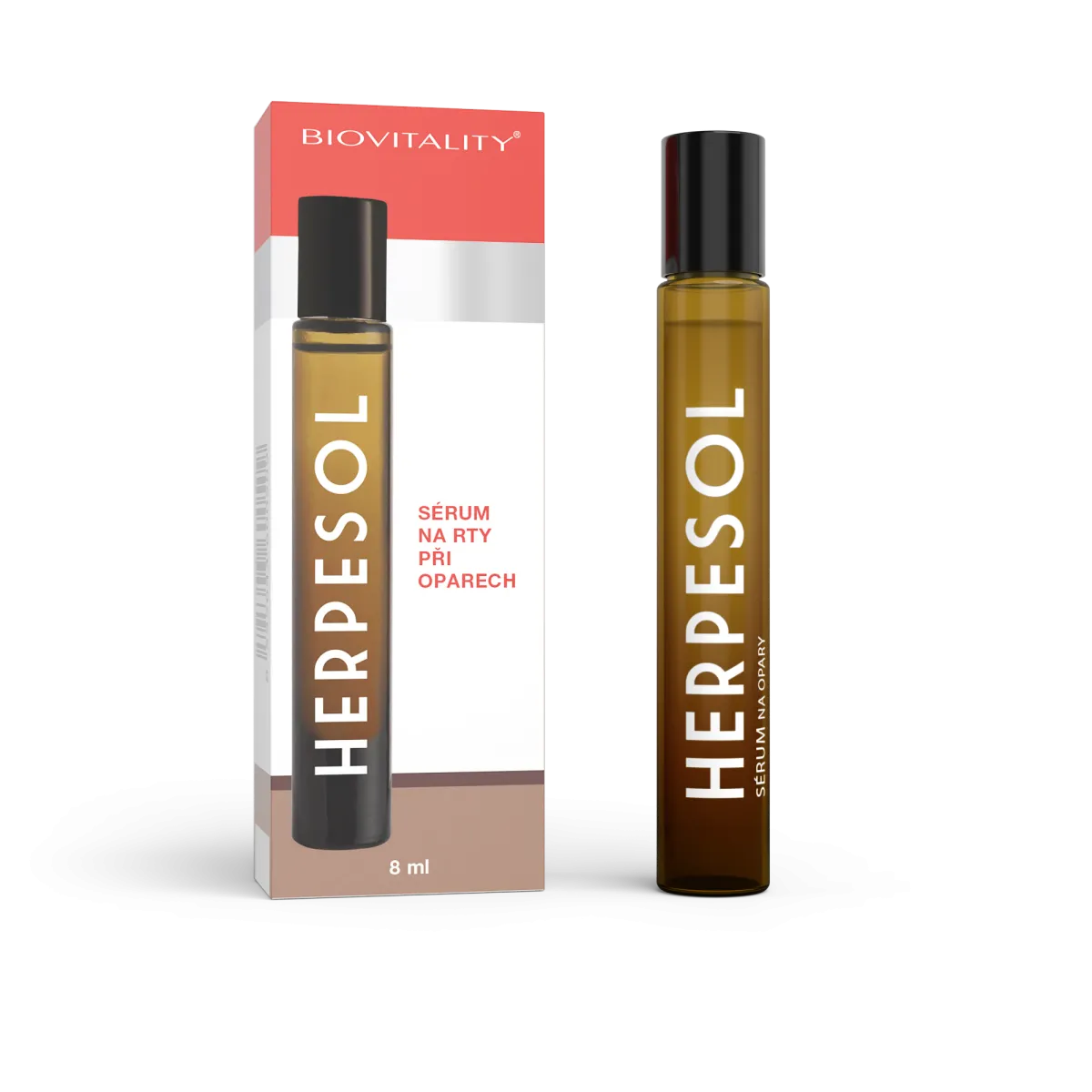 HERPESOL gyógynövényes ajakápoló roll-on herpeszre