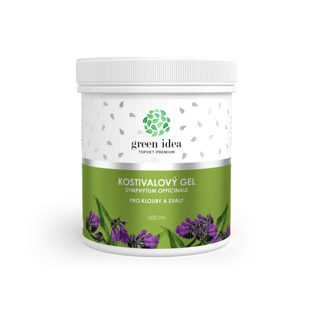 FEKETE NADÁLYTŐ Symphytum Officinale Masszázs gél, ízületek és izmok számára, gyógyhatással