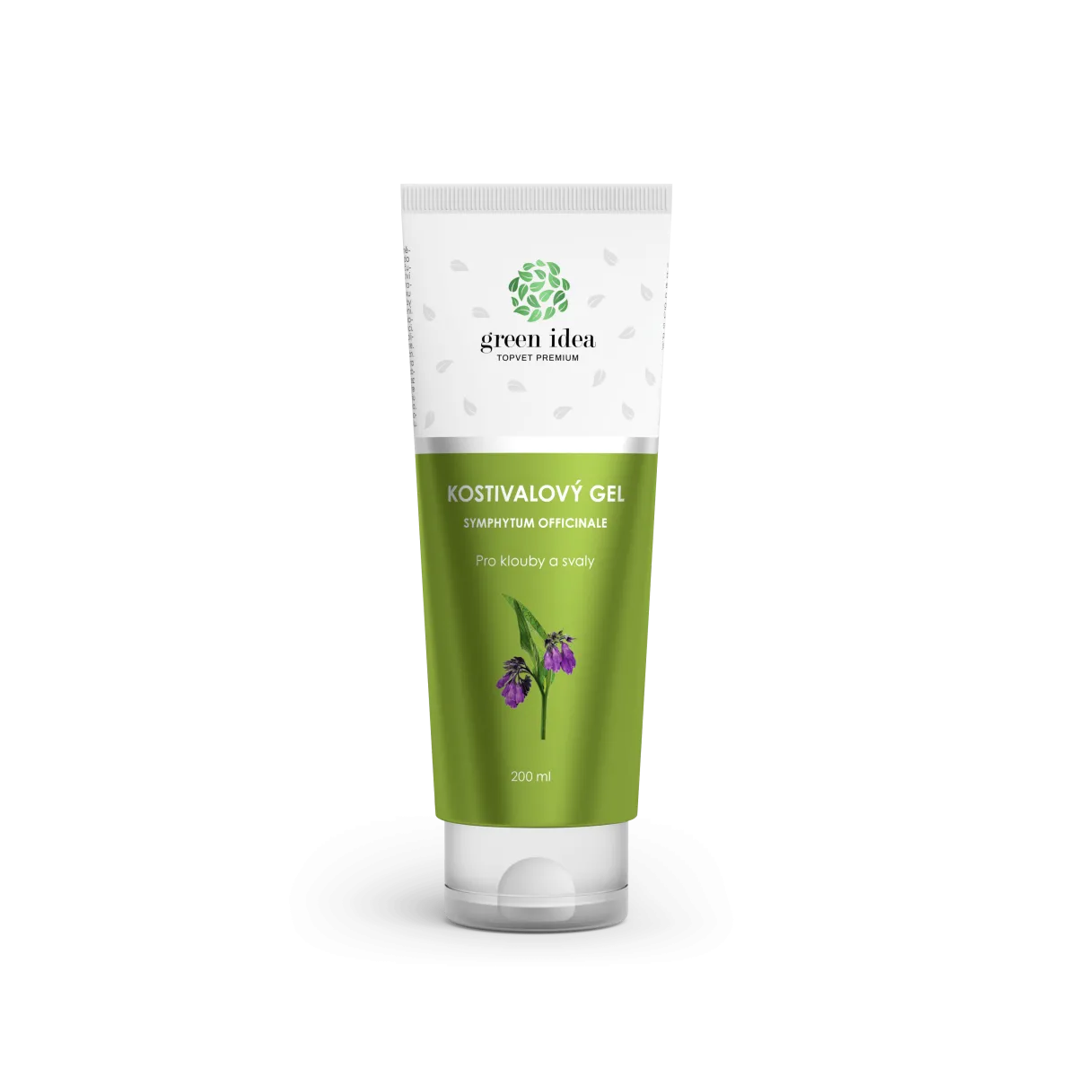 FEKETE NADÁLYTŐ Symphytum Officinale Masszázs gél, ízületek és izmok számára, gyógyhatással