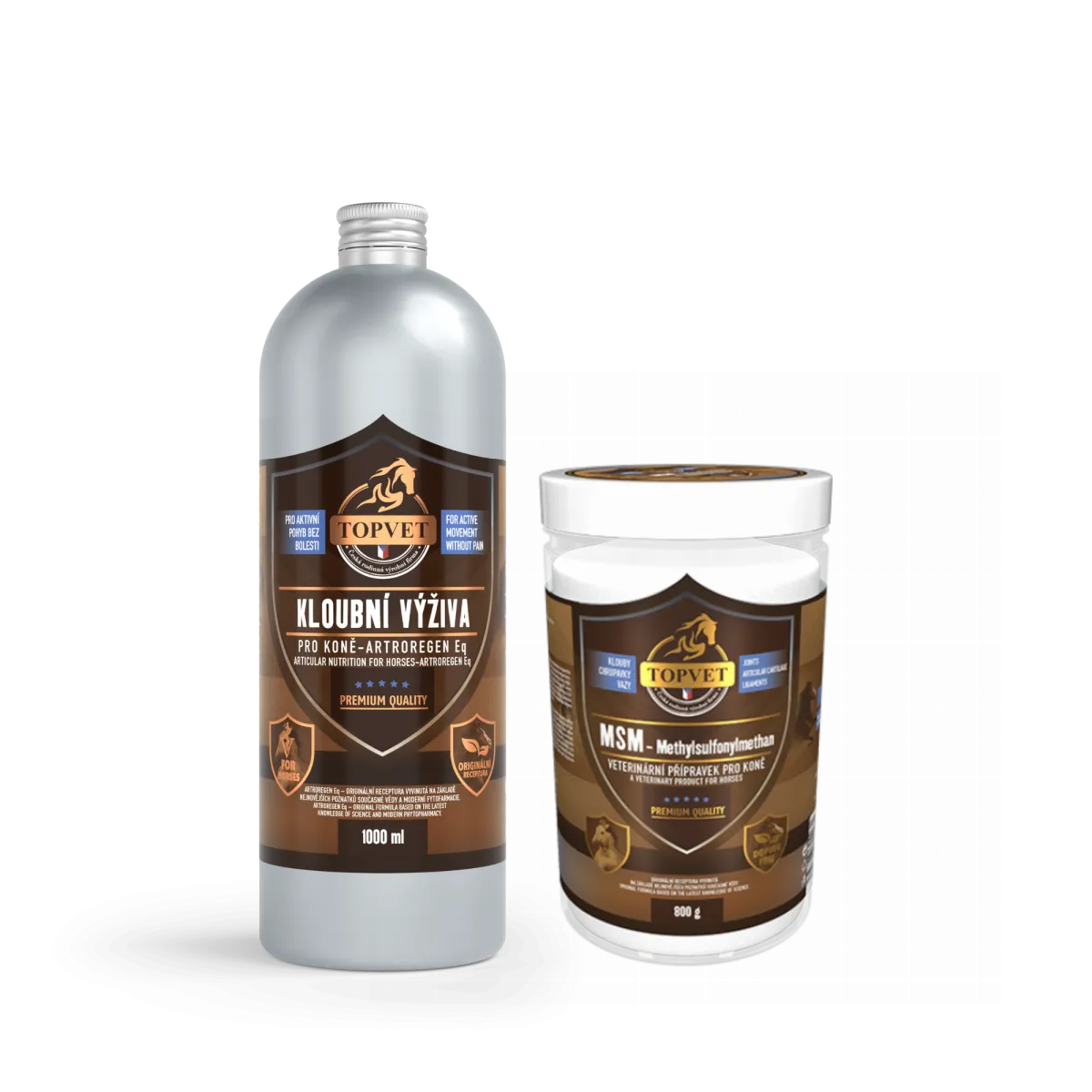 ARTROREGEN Eq - ÍZÜLETI SZIRUP LOVAK SZÁMÁRA + MSM CSOMAG