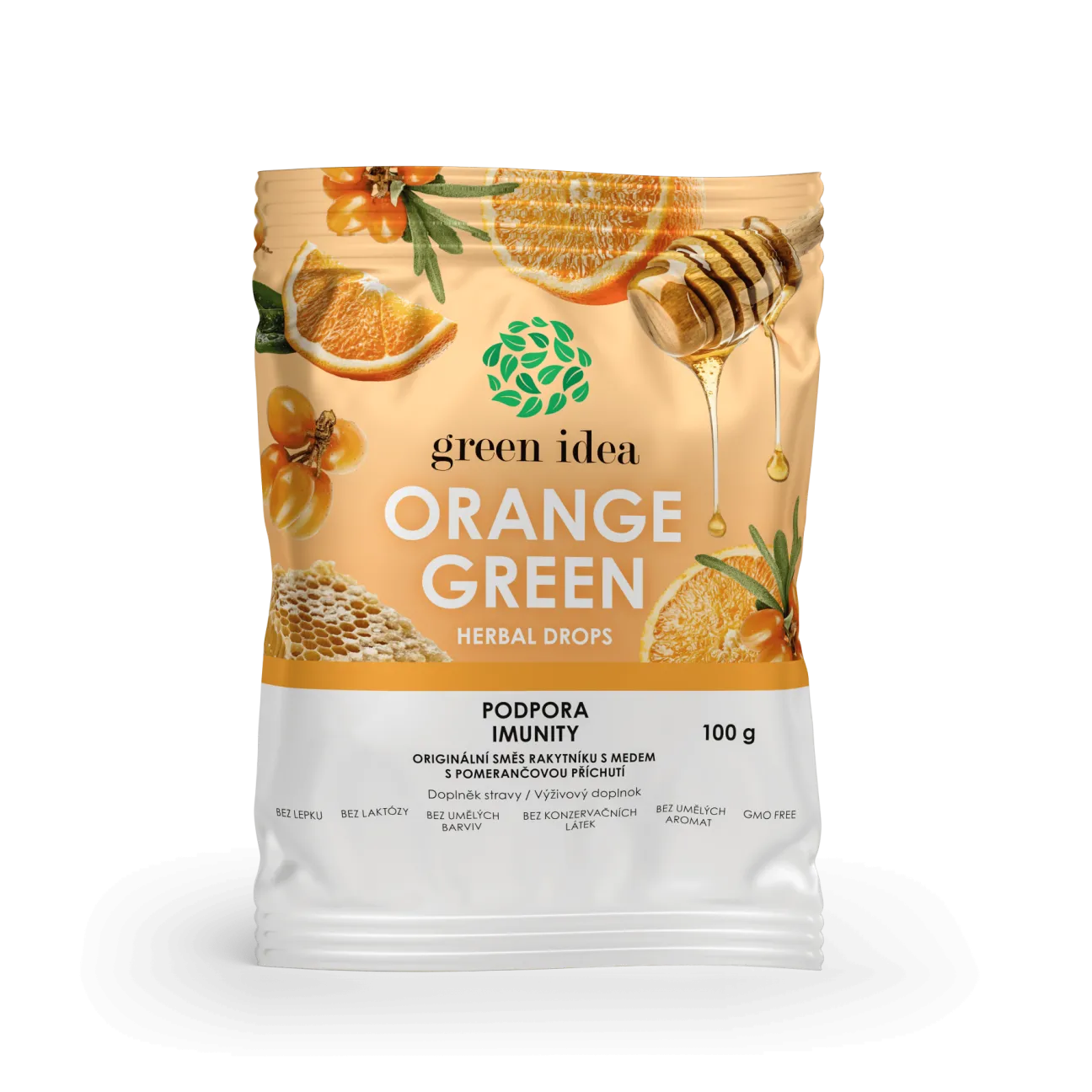 ORANGE GREEN - homoktövissel és mézporral