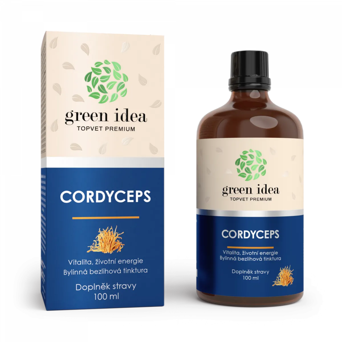 CORDYCEPS alkoholmentes tinktúra életerő, energia, fáradtság ellen