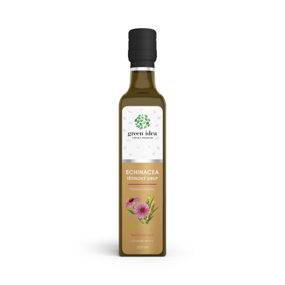 BÍBORKASVIRÁG & MÁLYVA SZIRUP nádcukorral, az immunrendszer támogatása