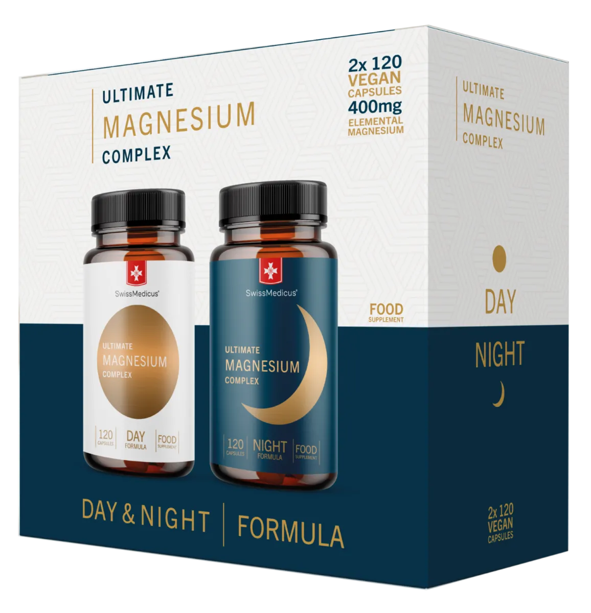 ULTIMATE MAGNESIUM COMPLEX Day & Night gyógynövényes formula