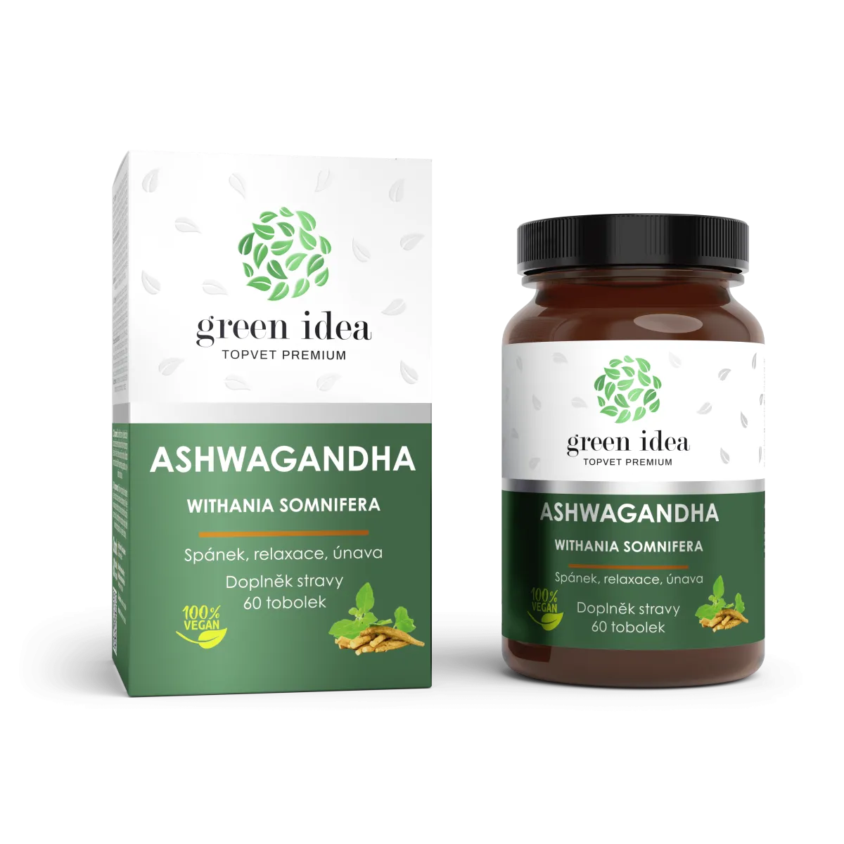 ASHWAGANDA PRÉMIUM - alvás, stressz, kimerülés, adaptogén, antioxidáns